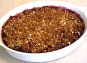 Valentine's Day Blackberry Crisp